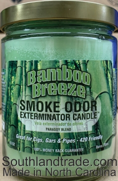 Smoke Odor Exterminator Candle Bamboo Breeze 13oz